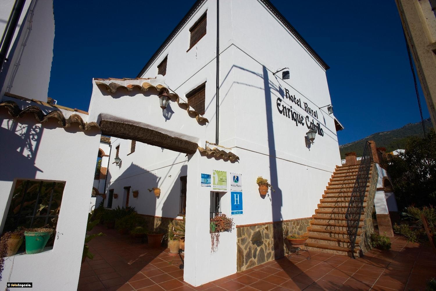 אל בוסקה Hotel Enrique Calvillo מראה חיצוני תמונה